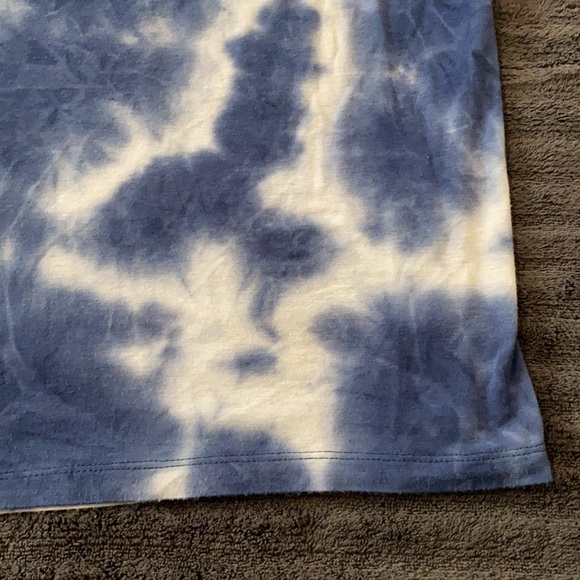 Blue tie dye t shirt - Picture 4 of 4